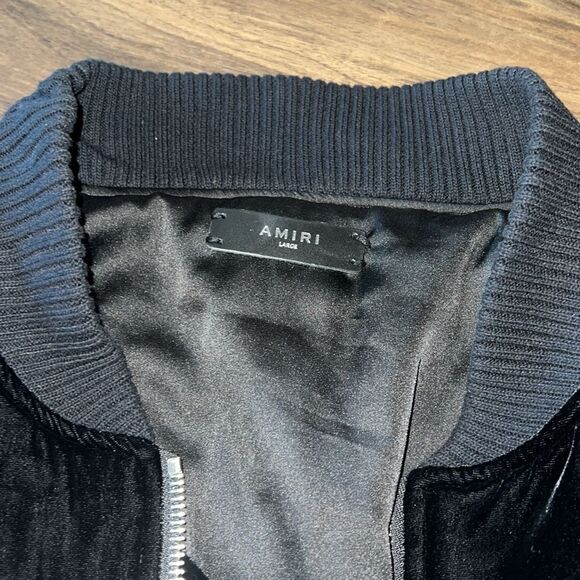 Amiri velour bomber jacket - Picture 5 of 16